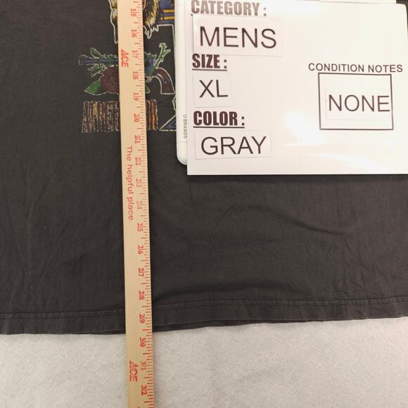 Guns N Roses Short Sleeve Graphic Band T Shirt Adult Mens Size XL Gray - Picture 8 of 9